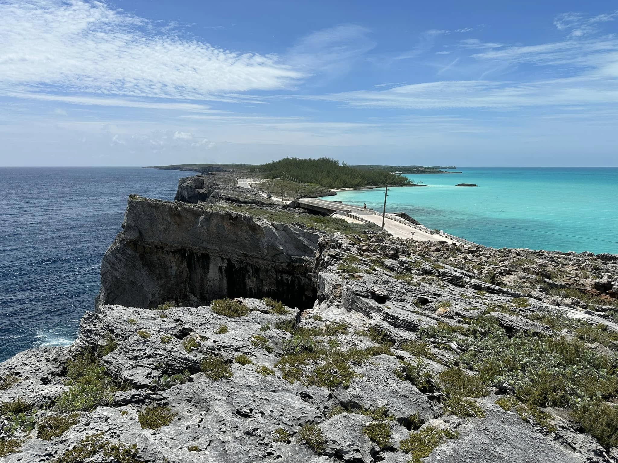 Glass Window Bridge from the rocks